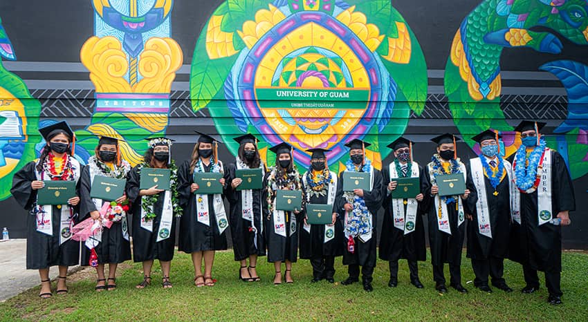 UOG's first civil engineering graduates