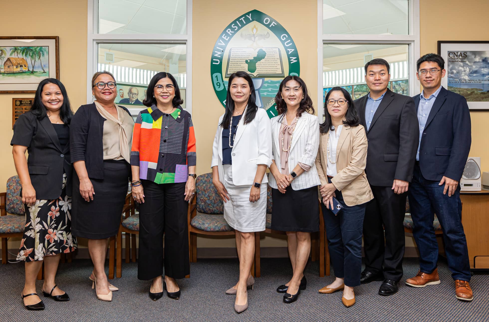 UOG collaborates with National Taipei University of Nursing and Health Sciences on Exchange Programs
