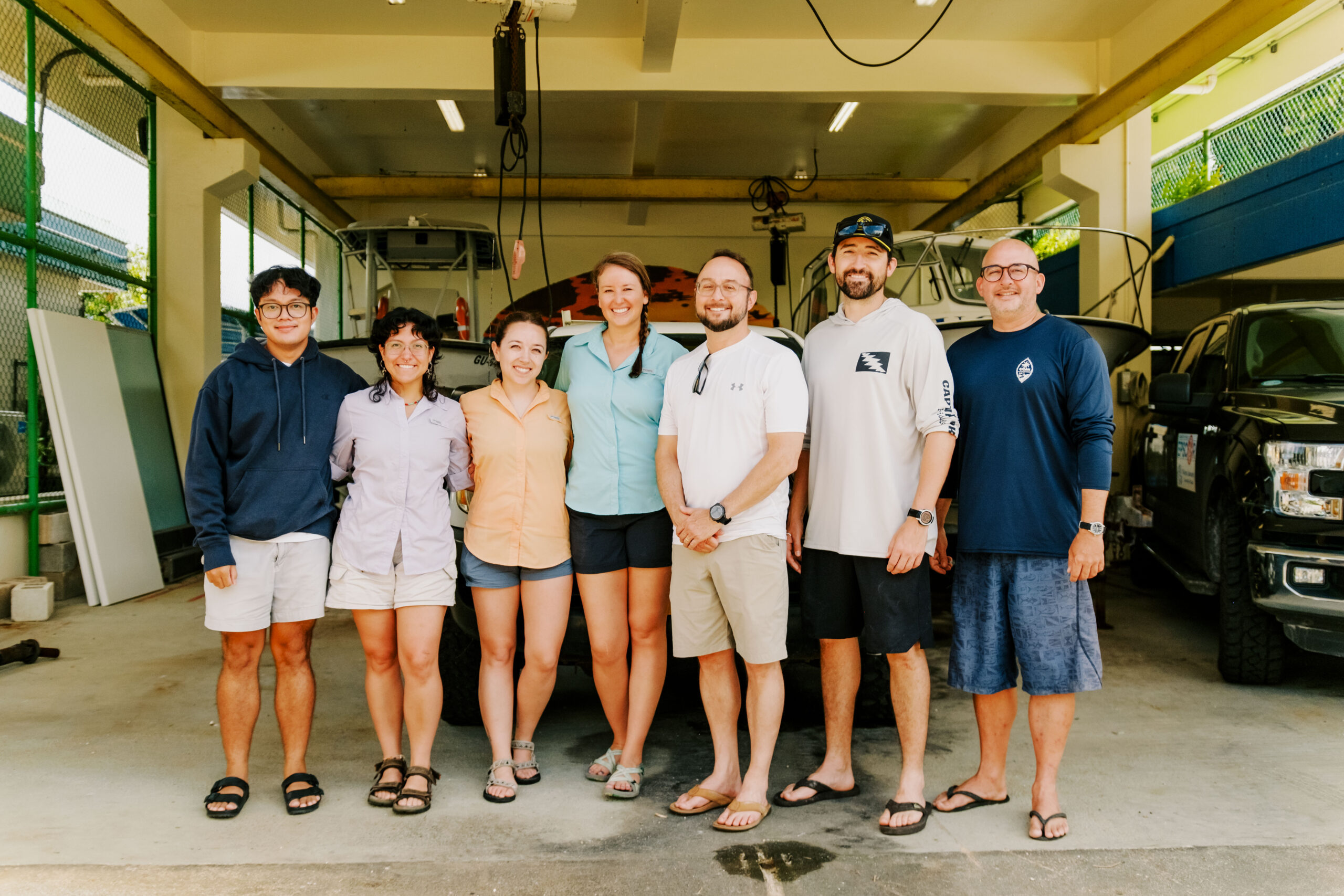 Group photo of researchers