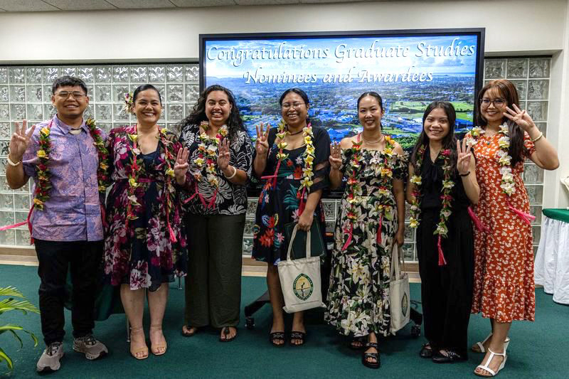 UOG’s Office of Graduate Studies announced the nominees and winners of this year’s Graduate Awards.